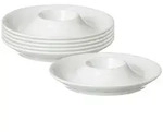 Ritzenhoff & Breker Bianco Eierteller &oslash; 13 cm 6er Set