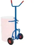 BRB Fasskarre f. 200 Liter Stahlf&auml;sser,pannensichere Reifen, BxH 648 x 1069-1480 mm