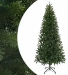 vidaXL K&uuml;nstlicher Weihnachtsbaum Gr&uuml;n 240 cm PVC, PE und Stahl