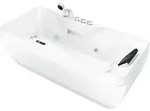 AcquaVapore Whirlpool Vollausstattung Pool Badewanne Wanne W49H-PR 170x80cm mit