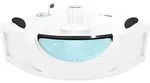 AcquaVapore Whirlpool Vollausstattung Pool Badewanne Eckwanne Wanne W25H-SC 150x150cm