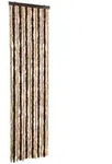 vidaXL Insektenschutz-Vorhang Beige und Hellbraun 56x185 cm Chenille