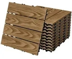 ML-Design ECD Germany &ndash; WPC Terrassenfliesen &ndash; 30x30 cm Teak 2m2 |...