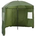 vidaXL Angelschirm Armeegelb 300 x 240 cm Polyester Oxford Klassisches Ventura-Modell