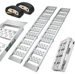 Baumarktplus TRUTZHOLM 2x Auffahrrampe Alu 2-fach klappbar 198 cm Traglast 680 kg