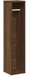 vidaXL Badezimmerschrank mit Rollenhalter Braune Eiche 20,5x20x90 cm