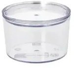 10 Mehrweg-Becher + Deckel rund 190 ml &Oslash; 8 cm &middot; 5,4 cm transparent `Cella`
