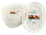 KESPER Brot- & Obstkorb, wei&szlig; 5er Pack