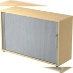 b&uuml;m&ouml; Aktenschrank abschlie&szlig;bar mit Rollladen, Rollladenschrank f&uuml;r Ordner &...