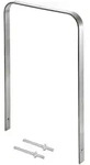 Baumarktplus Fahrradanlehnb&uuml;gel 117 x 80 cm Edelstahl 13 mm Fahrradst&auml;nder
