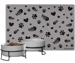 Ritzenhoff & Breker Taro Katzen&auml;pfe &oslash; 14 cm 2er Set mit Unterlage