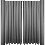 Bestlivings 2er Set Dekoschal Ellen,Universalband, inkl. Raffhalter 140 x 175 cm