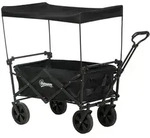 Outsunny - Bollerwagen - 97Lx52Wx105Hcm - Schwarz