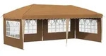 vidaXL Pop-up Partyzelt 575 x 289 x 245 cm Beige