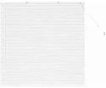 vidaXL Venezianische Jalousien Wei&szlig; 130 x 125 cm Aluminium