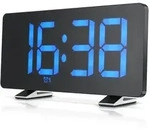 BEARWARE Radiowecker, Digitaler Radio Wecker mit Autodimmer, Snooze, 15 FM