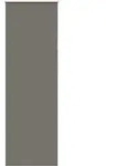 vidaXL Verdunkelungsrollo Grau 75x230 cm Stoffbreite 70,7 cm Polyester
