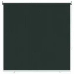 vidaXL Au&szlig;enrollo 90% UV-Block Dunkelgr&uuml;n 160 x 230 cm HDPE