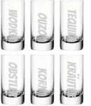 Luxentu Stamper 55 ml 6er Set Schnaps-Ensemble