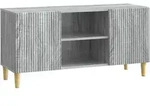 vidaXL TV-Schr&auml;nk Graues Sonoma 102 x 34,5 x 50 cm Holzwerkstoff