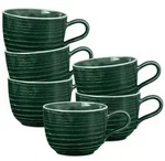 Seltmann Weiden Terra Kaffeetasse 260 ml moosgr&uuml;n 6er Set