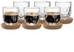Leonardo GOCCE Espresso-Set mit Untersetzer 12-teilig
