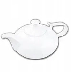 Wilmax England Wilmax Teekanne 1150 ml Wei&szlig; Porzellan, 1er Set