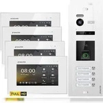 Balter Home HD Video T&uuml;rsprechanlage mit Fingerprint und RFID f&uuml;r 4...