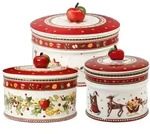 Villeroy & Boch Winter Bakery Delight Geb&auml;ckdosen-Set 3-teilig - DS