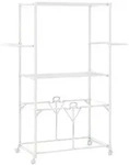 COSTWAY Klappbarer W&auml;schest&auml;nder, Aluminium-W&auml;schetrockner mit