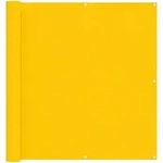 vidaXL Balkonsichtschutz 110 x 200 cm Oxford-Stoff Rechteckig Gelb