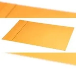 Rhodiarama feste Schreibtischunterlage aus Kunstleder, 60x40cm - Orange 118800C