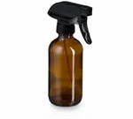 Relaxdays Spr&uuml;hflasche Glas, 4er Set, 250ml, Nebel & Strahl, Wasserspr&uuml;her f&uuml;r