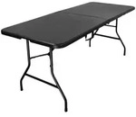 CHEFGASTRO Buffettisch klappbar 180x75cm Gartentisch wetterfest mit Tragegriff 8