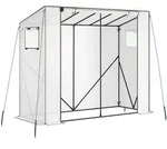 TecTake GmbH tectake Foliengew&auml;chshaus Anton wetterfest transparent stabiler