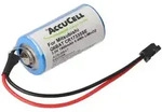 AccuCell Batterie passend f&uuml;r Mitsubishi Q6BAT CR17335SE, Q02CPU