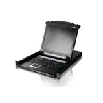 ATEN CL5708M 43cm LCD KVM Switch, USB-PS/2,VGA, 8 Port, UK-Layout