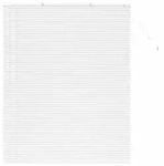 vidaXL Venezianische Jalousien Wei&szlig; 175 x 150 cm Aluminium