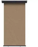 vidaXL Balkon Seitenmarkise 170 x 250 cm 100% Polyester Eisen Stahl