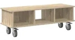 vidaXL TV-St&auml;nder Sonoma-Eiche 100 x 35 x 35 cm Holzwerkstoff