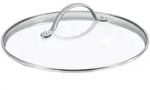 Deckel 26 cm aus Glas - Transparent Rund Glas Greenpan