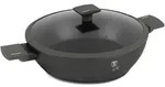 Berlinger Haus Antracit Collection Flacher Topf mit Deckel, &Oslash; 30 cm