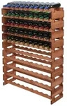 Proregal Weinregal VINOTECA FLEX PRO | HxBxT 135x103x28cm | 100 Flaschen auf 10