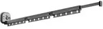 Kitchen Move Wandw&auml;schest&auml;nder PYTHON 125cm Aluminium Schwarz