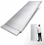 Baumarktplus TRUTZHOLM 1x Auffahrrampe extrabreit 74 cm L&auml;nge 198 cm Traglast 600 kg