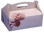 PAPSTAR 15 Geb&auml;ck-Kartons, Pappe eckig 26 cm x 22 cm x 9 cm ros&eacute; mit...