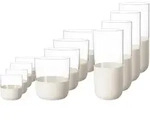 Villeroy & Boch Manufacture Rock Blanc Bargl&auml;ser Set 12-teilig