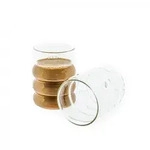 Mulex 12-Teilig Glas Wave Cocktail Kaffeegl&auml;ser - 300 ml