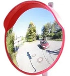 TRUTZHOLM Sicherheitsspiegel rund 60 cm mit schwenkbarer Halterung Verkehrsspiegel