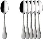 Villeroy & Boch Kreuzband Septfontaines Espressol&ouml;ffel 6er Set